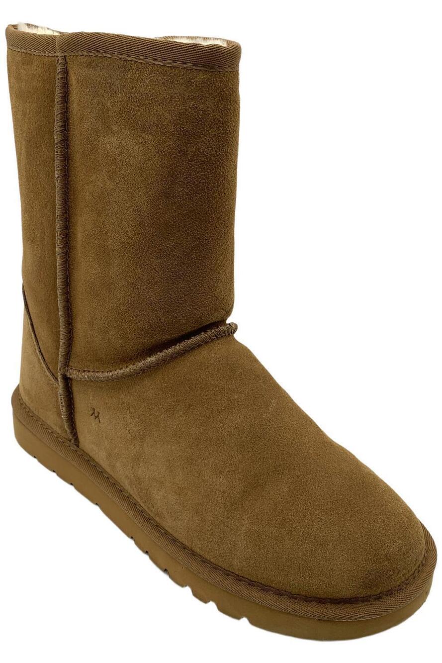 Mykos Women's Kora Mid Calf Boots Chestnut - Medium